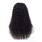Deep curly 13x4 HD Lace 180% Density Full Frontal Wigs Pre-plucked Nature Hairline