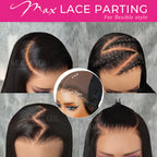 13X6 Deep Curly Full Frontal Wig Pre Plucked Top1Hair Skinlike Real HD Lace 200%Density