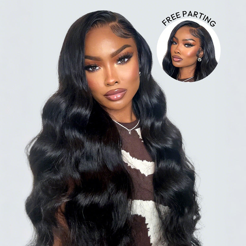 Body Wave 13X6 Full Frontal Wig Pre Plucked Top1Hair Skinlike Real HD Lace180%Density