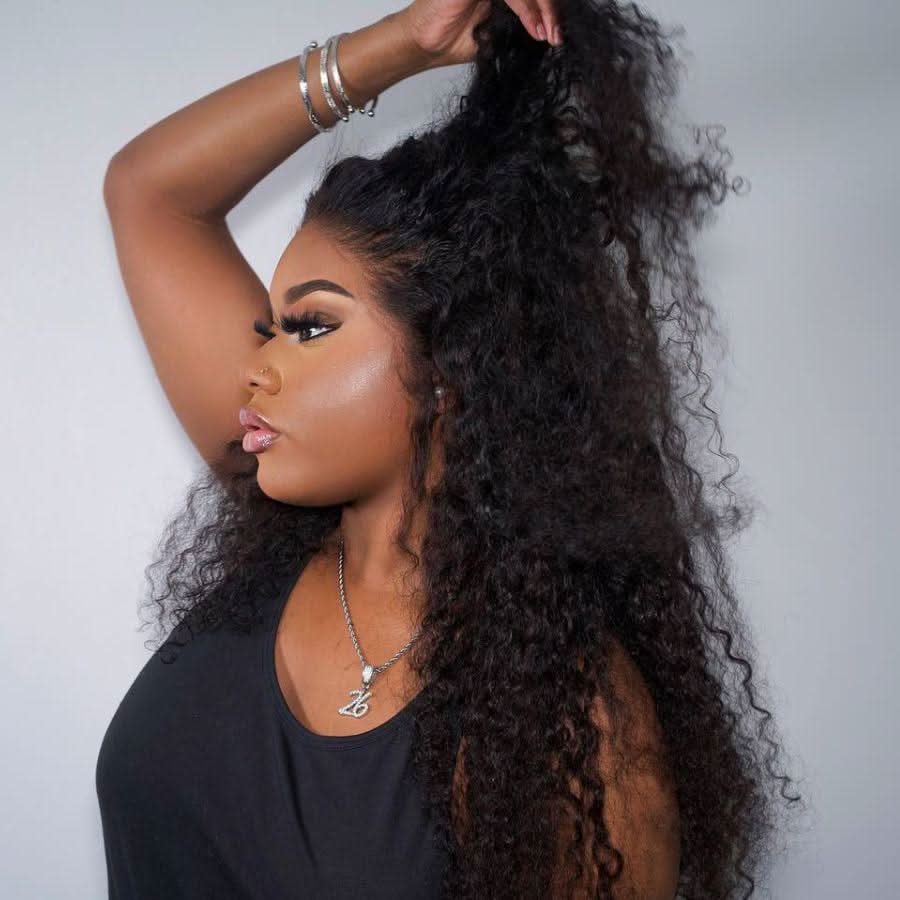Straight 13x4 HD Lace 180%&200% Density Full Frontal Wigs Pre-plucked Nature Hairline