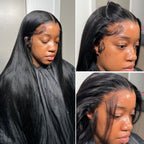13X6 Full Frontal Wig Silk Straight Pre Plucked Top1Hair Skinlike Real HD Lace180%Density