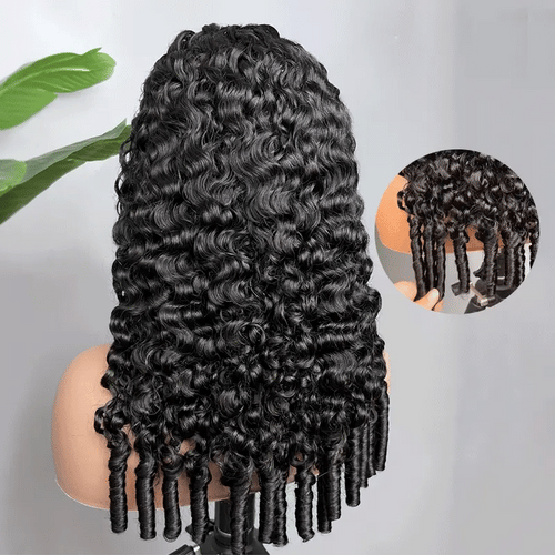 Burmese Curly 13x4 HD Lace 180%&200% Density Full Frontal Wigs Pre-plucked Nature Hairline