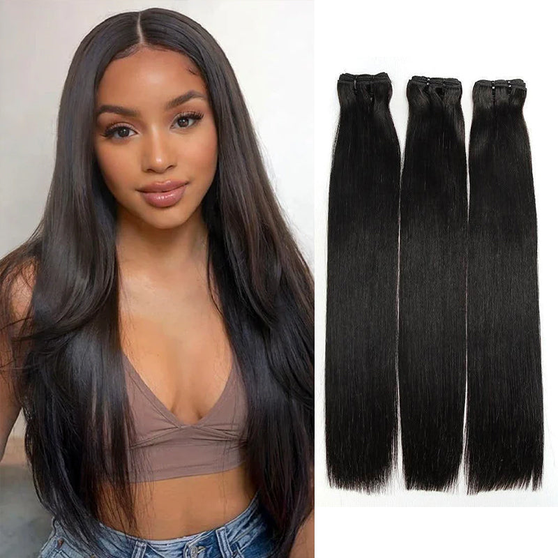 Bundles Deal 3pcs Straight/Body Wave/Deep Wave 100% Human Hair Weaves